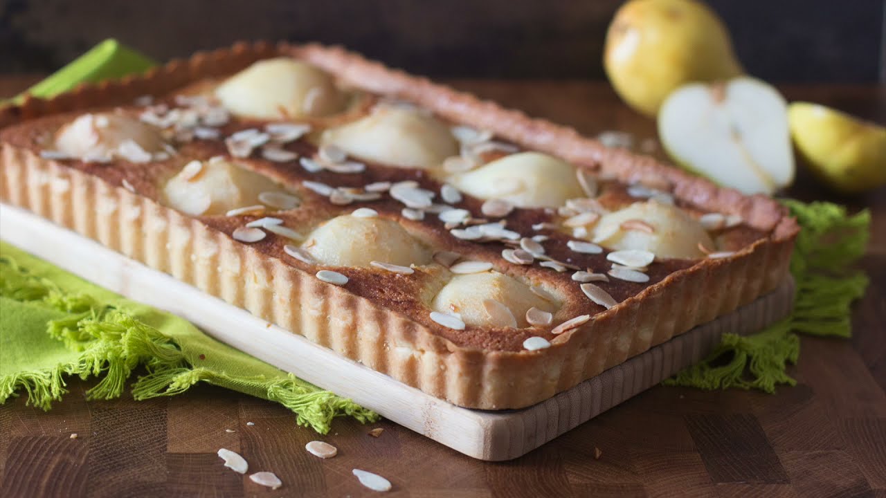 Délicieuse tarte aux poires pour gouter ou dessert !
