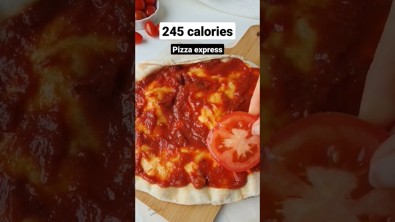 245 calories Pizza Express #pertedepoids #recettehealthy #pizzaexpress #deficitcalorique