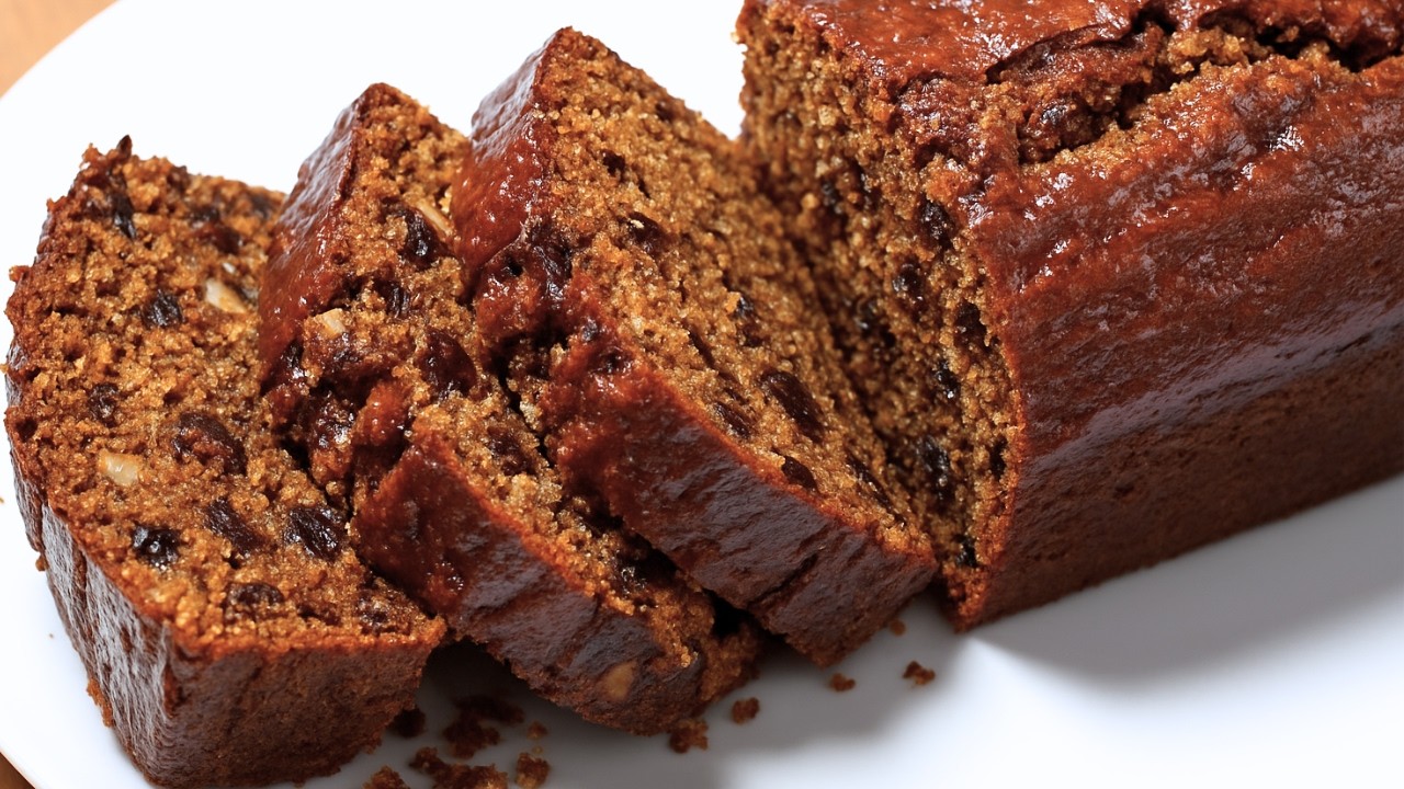 Moist Old-Fashioned Date and Nut Cake