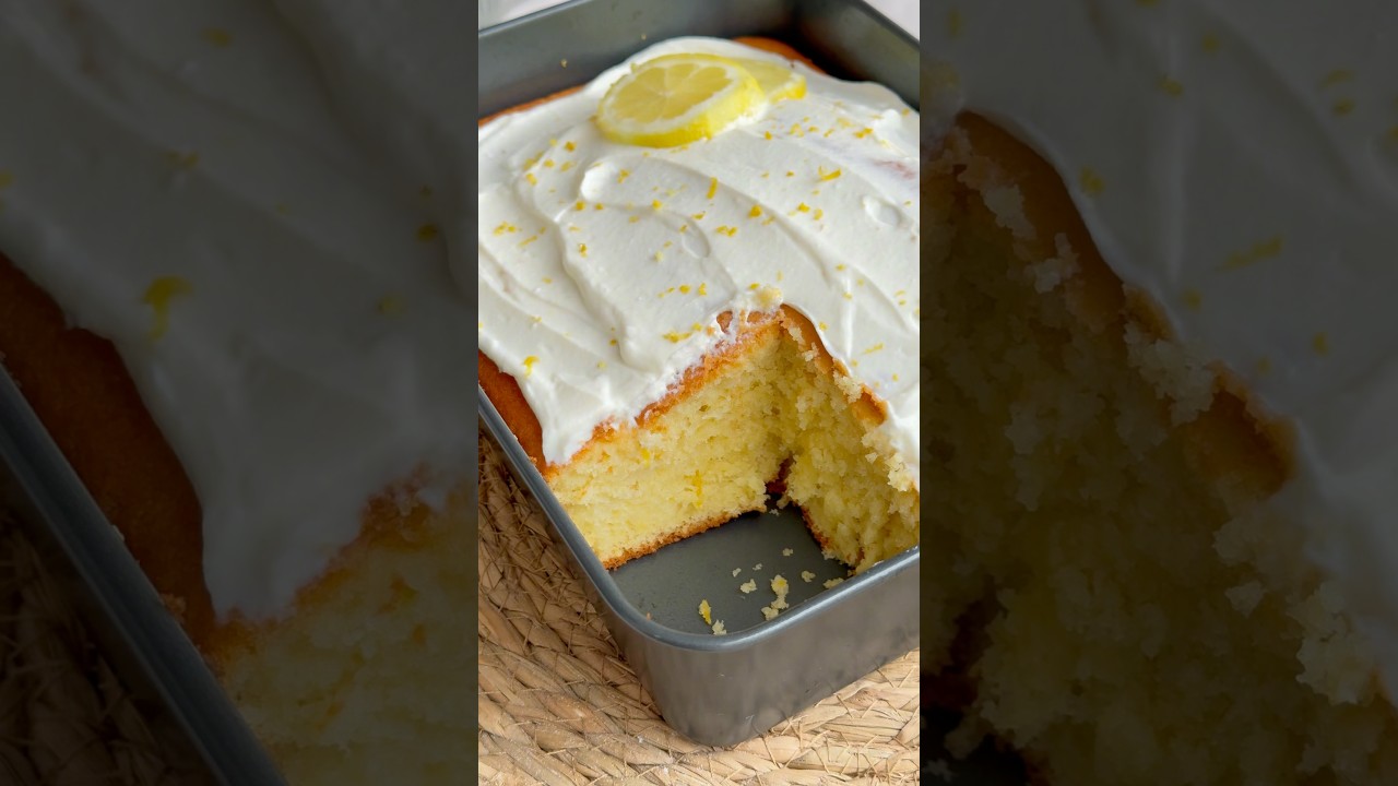 MOELLEUX CITRON 🍋 #gateau #recette