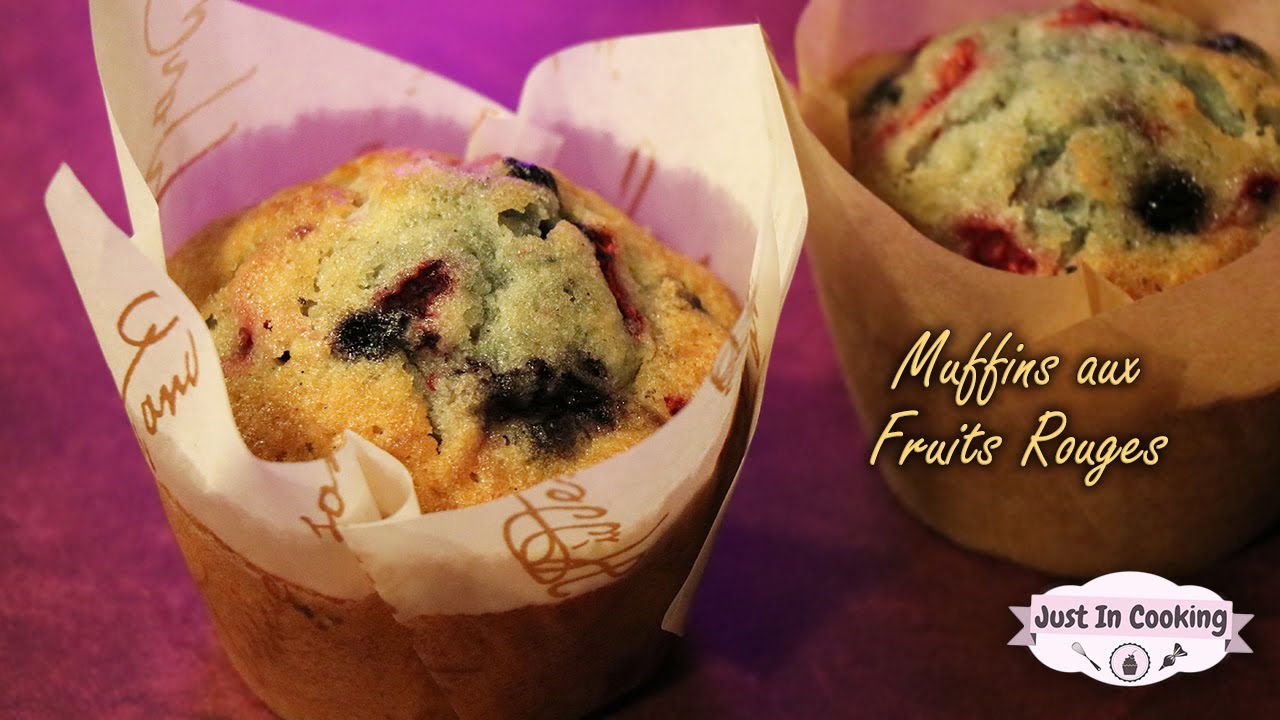 Recette des Muffins aux Fruits Rouges