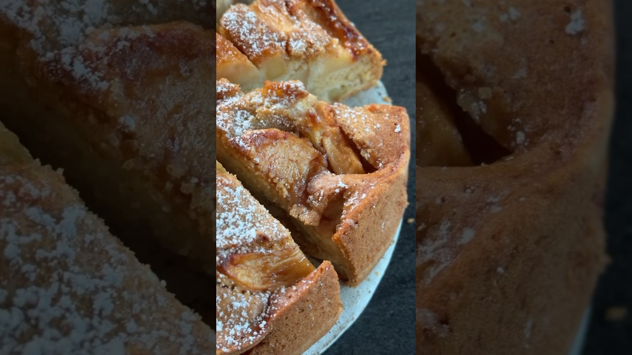 Le fameux gâteau de grand-mère hyper moelleux aux pommes et cannelle