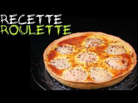 Recette : Tarte poire chocolat