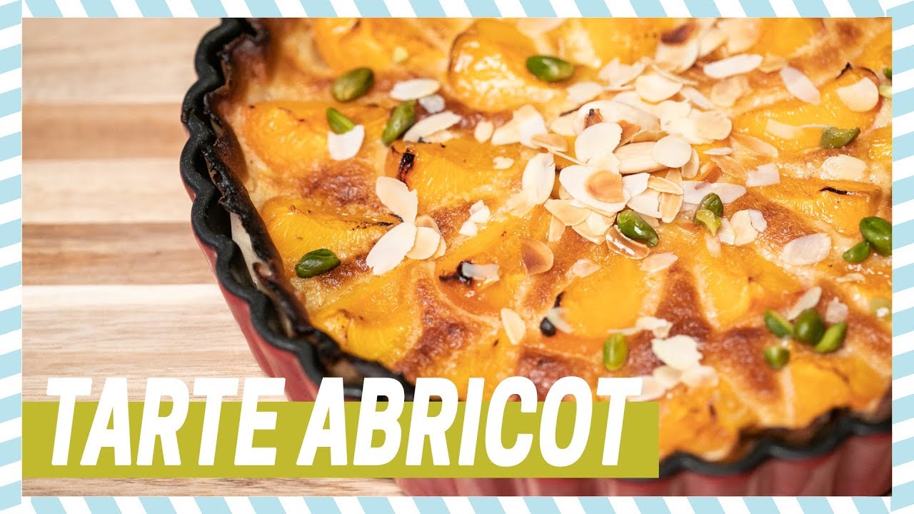 Tarte aux abricots, amandine 🍑 | Le tuto | Max & Fanny