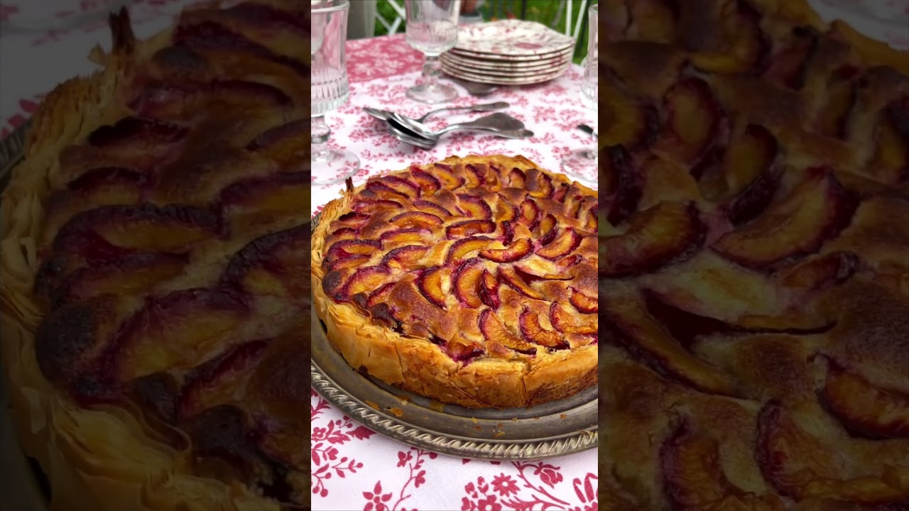 Tarte aux Prunes Express | Idée Recette Anti-Gaspi