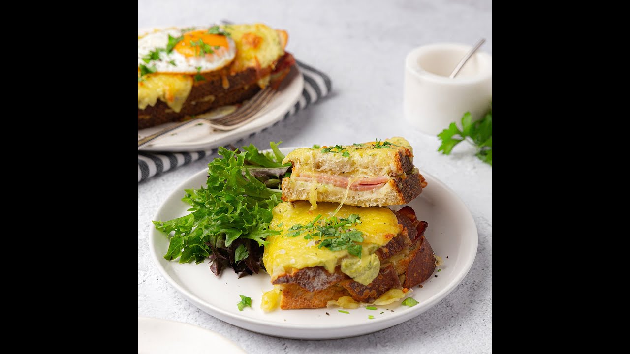 Hidden Vegetable Croque Monsieur