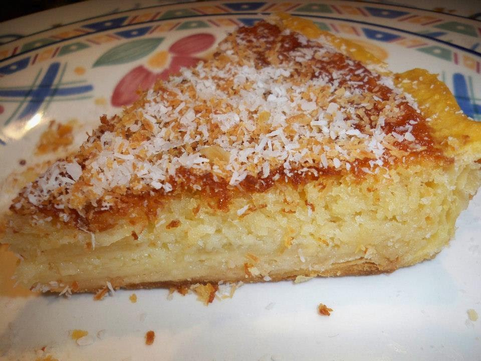 Ma TARTE AUX POIRES - Noix de Coco, à l'ancienne - Mère Mitraille - Gourmande sur Gourmandises TV