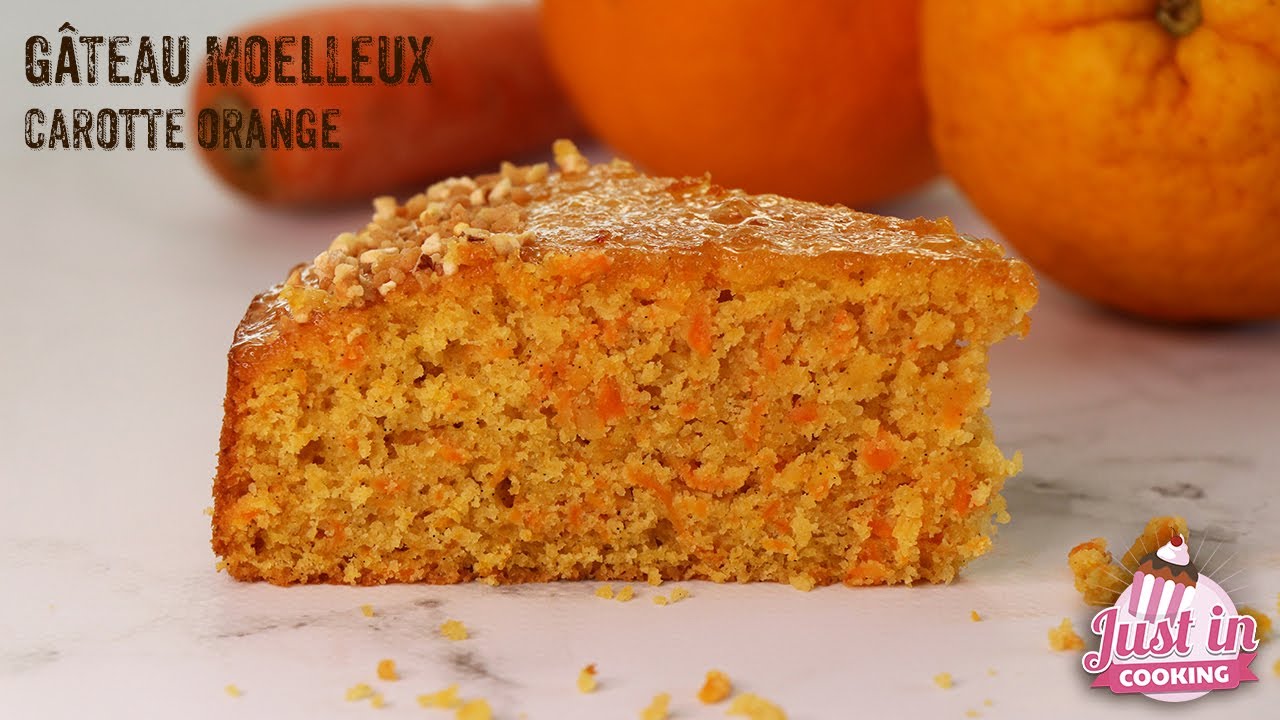 Recette de Gâteau Moelleux aux Carottes et à l'Orange
