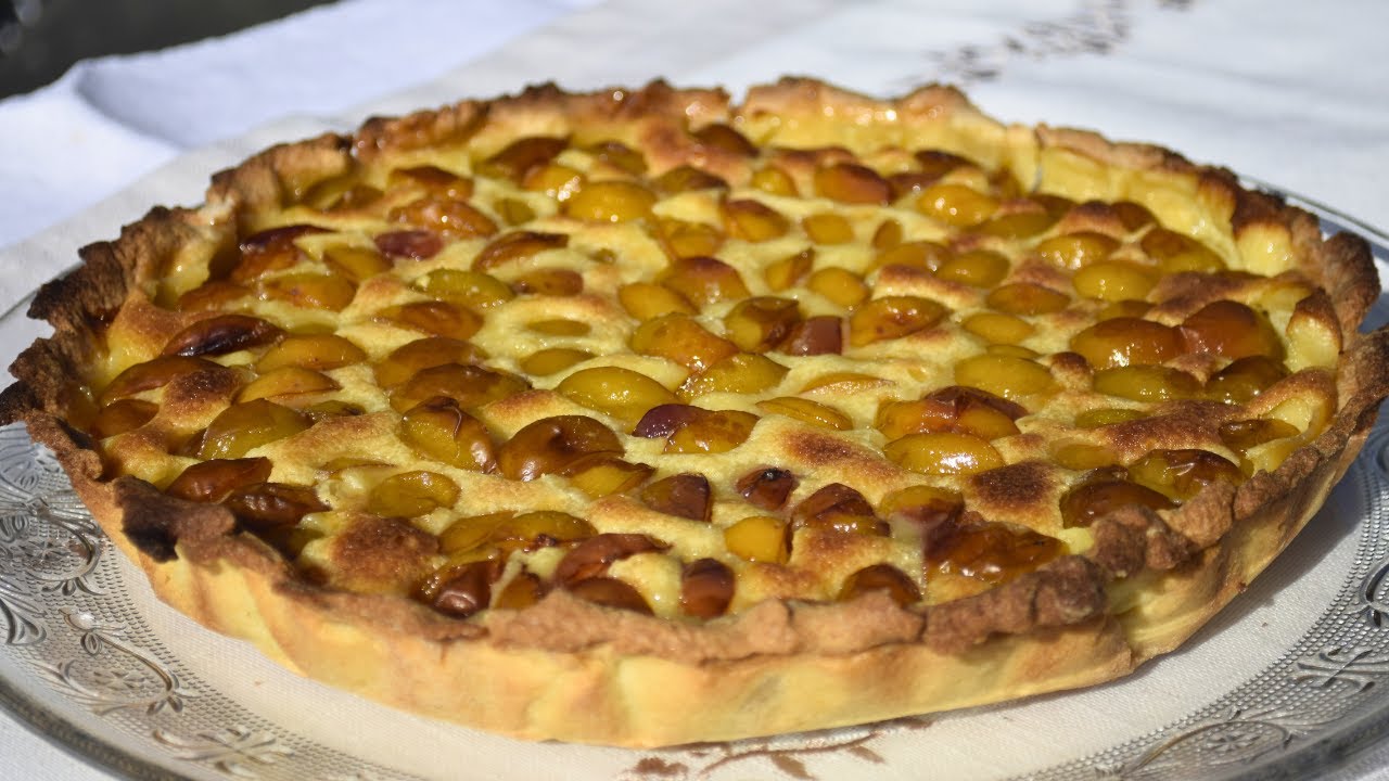 Que faire avec des mirabelles ? La tarte la plus simple du monde !