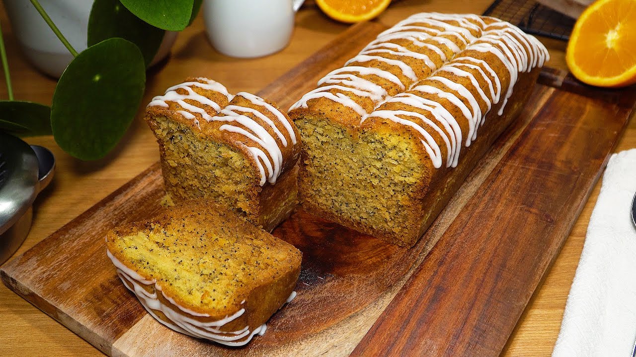Recette de cake à l’orange moelleux et parfumé 🍊