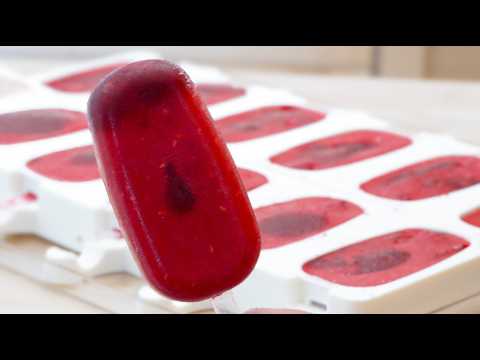 Sorbet à la framboise - Esquimaux