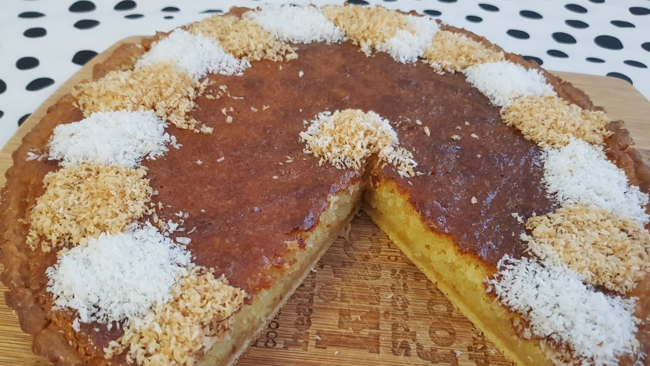 Recette de tarte à la banane et noix de coco