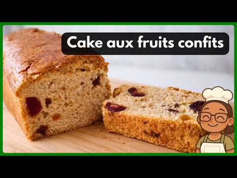 Cake aux fruits confits ultra moelleux | Le gâteau du goûter parfait