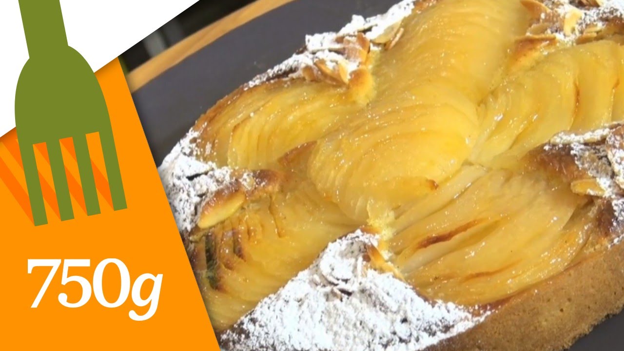 Recette de la Tarte aux poires et crème d'amandes - 750g