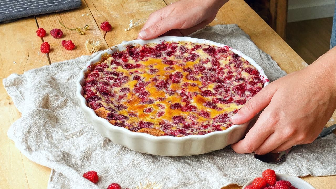 Recette Clafoutis framboise !