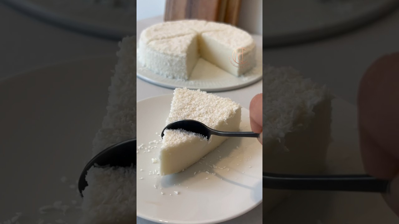 Après avoir goûté ce fondant tu ne verras plus la noix de coco de la même façon !!! #recette#recipe