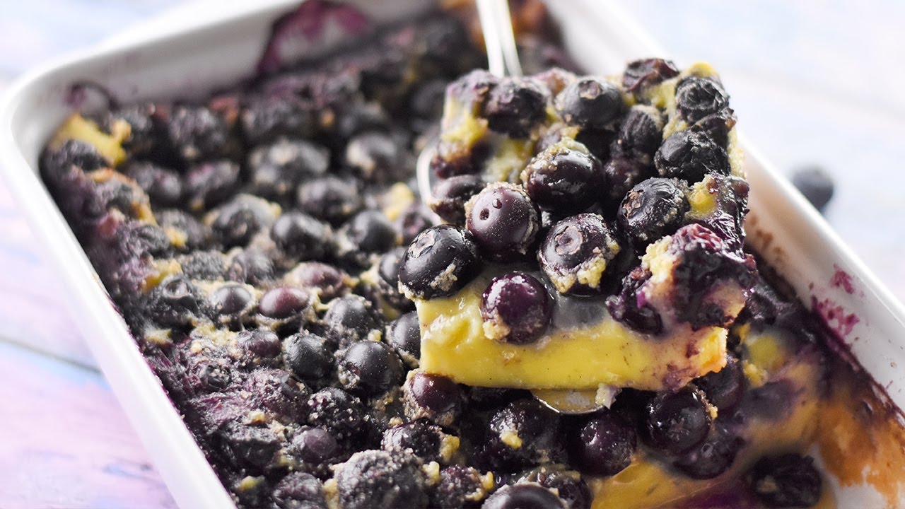 Clafoutis aux myrtilles, une recette facile et fruitée !