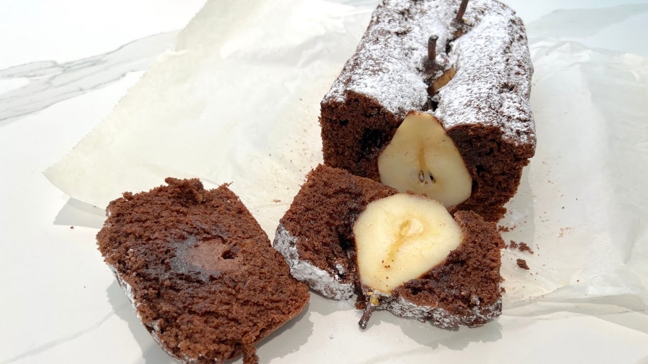 CAKE POIRE CHOCOLAT ULTRA MOELLEUX - RECETTE FACILE