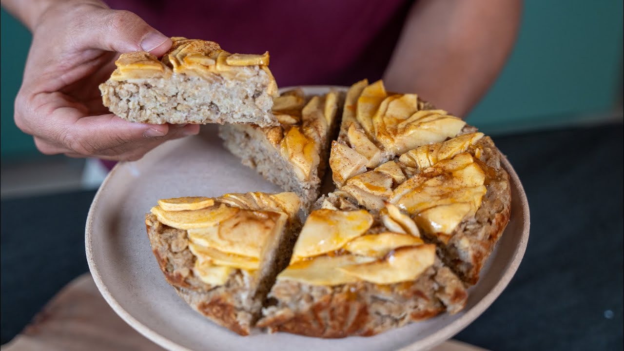 Porridge Cake Avoine et Pommes : le gâteau sain d'automne que tout le monde va adorer
