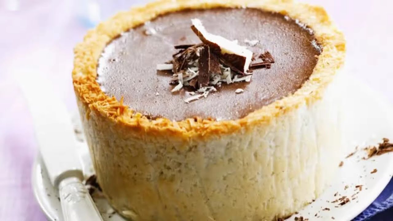 Tarte chocolat noix de coco | Recette gourmande