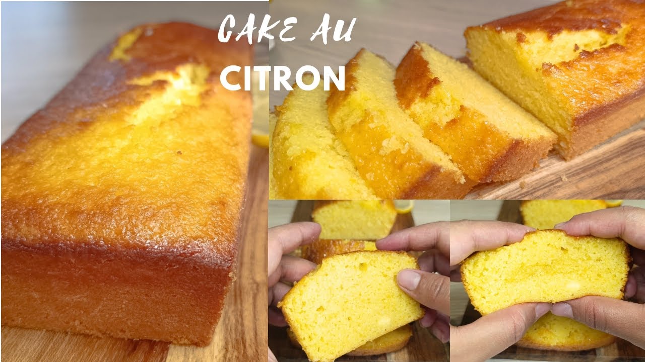 CAKE AU CITRON🍋 ULTRA MOELLEUX 😋 FACILE #cake #gâteau #goûter