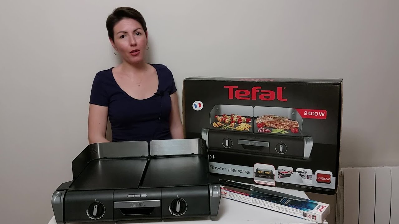 TEFAL I Test et avis sur la plancha Family Flavor et le couteau Ingenio Ice Force