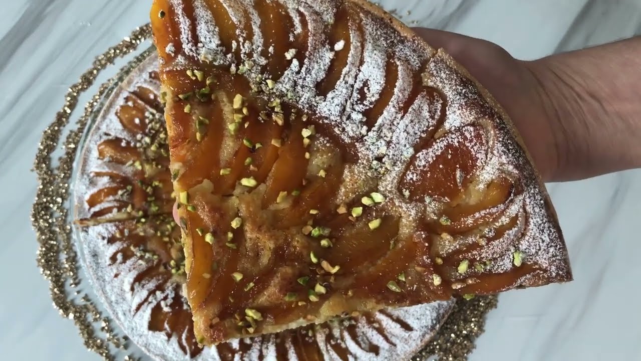 Tarte aux abricots et pistaches facile et gourmande