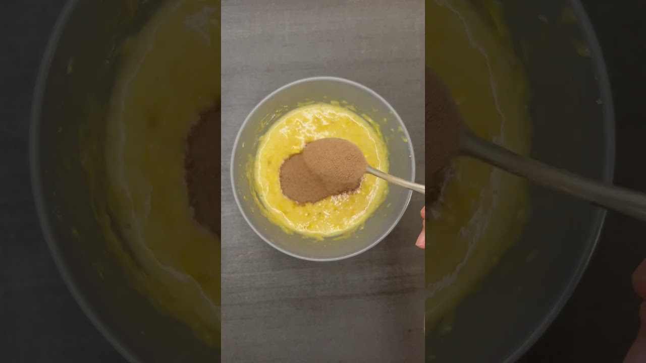 BOWL CAKE HEALTHY 🍌🍫 #recettefacile #food