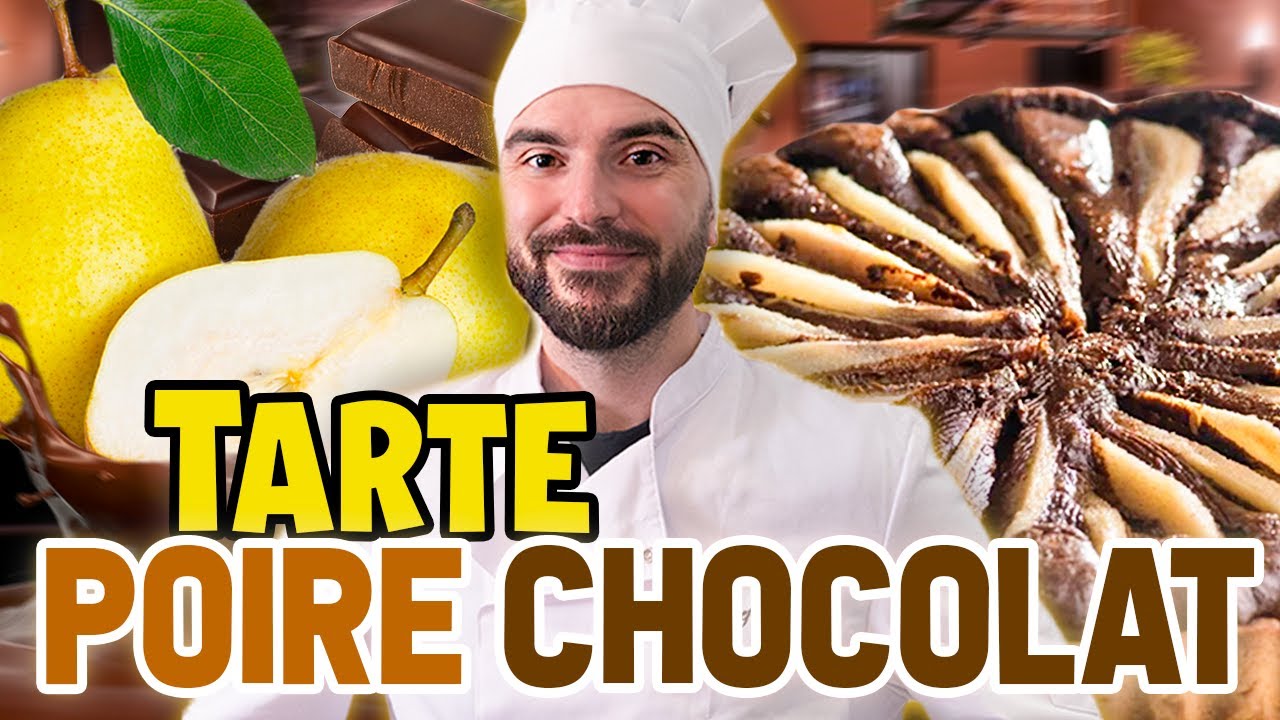La tarte Poire Chocolat ! Plaisir Fondant