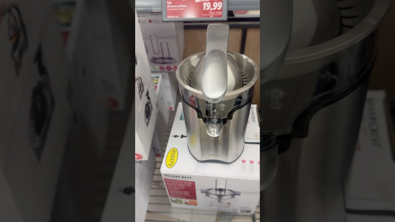 PRESSE-AGRUMES SILVERCREST LIDL #lidl