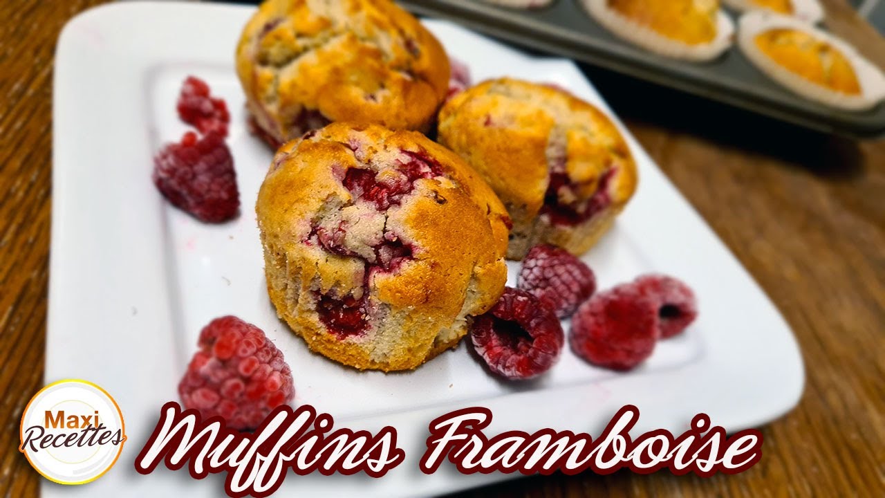 Muffins Framboise Recette Facile et Rapide