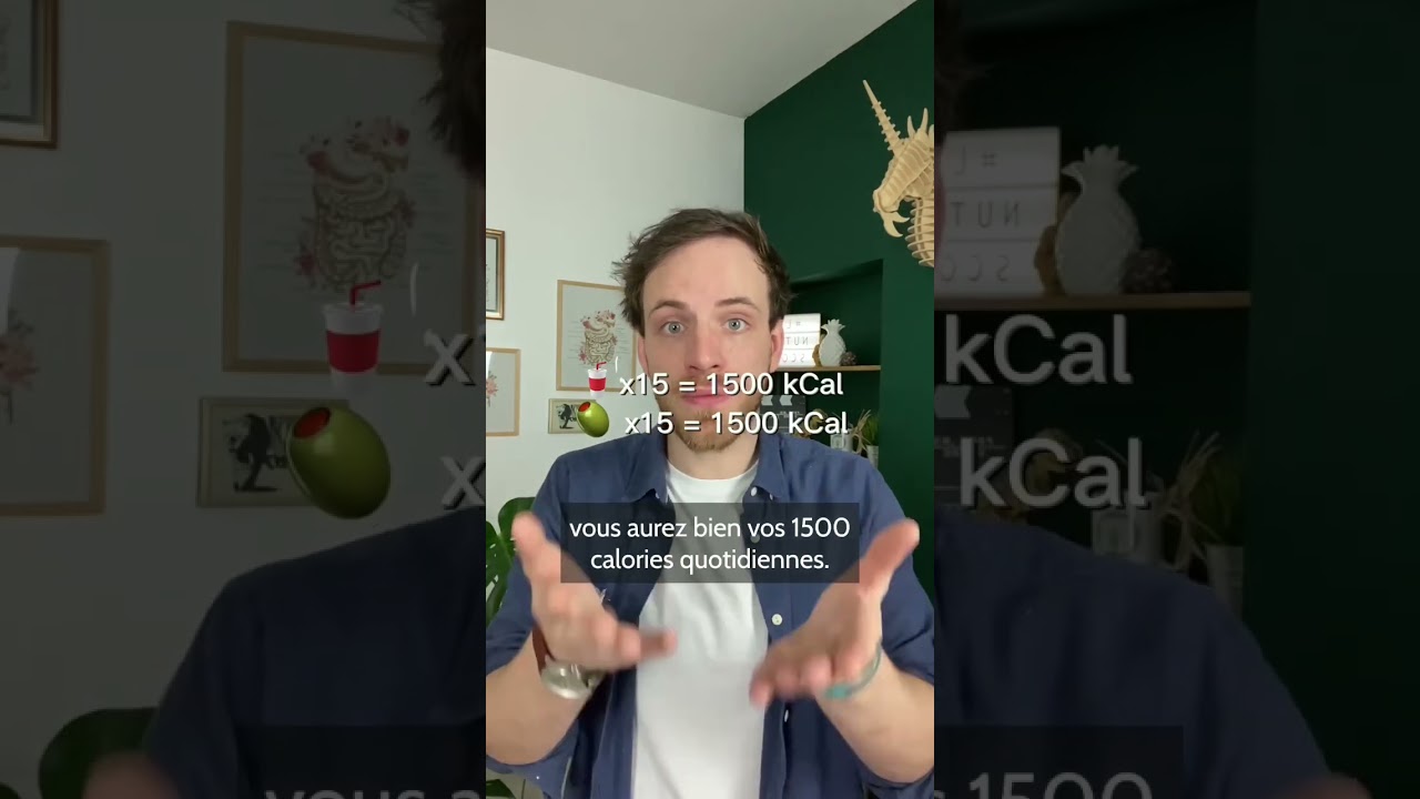 Compter les calories pour perdre du poids ?  🤔 #mangersain #pertedepoids #nutritionniste
