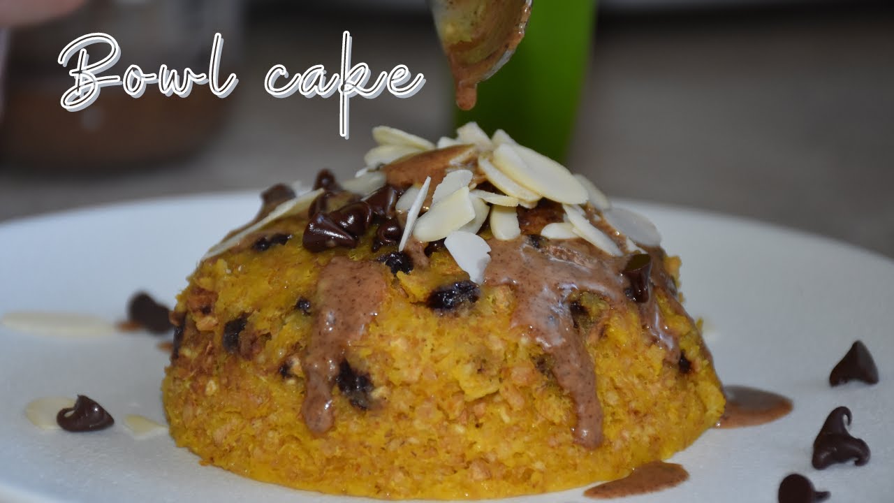 Recette d'un bowl cake flocons d'avoine chocolat: rapide, simple et healthy 🍫