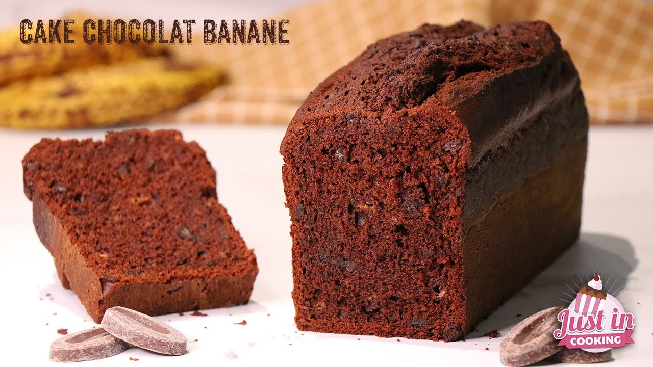 Recette de Cake Moelleux Chocolat Banane