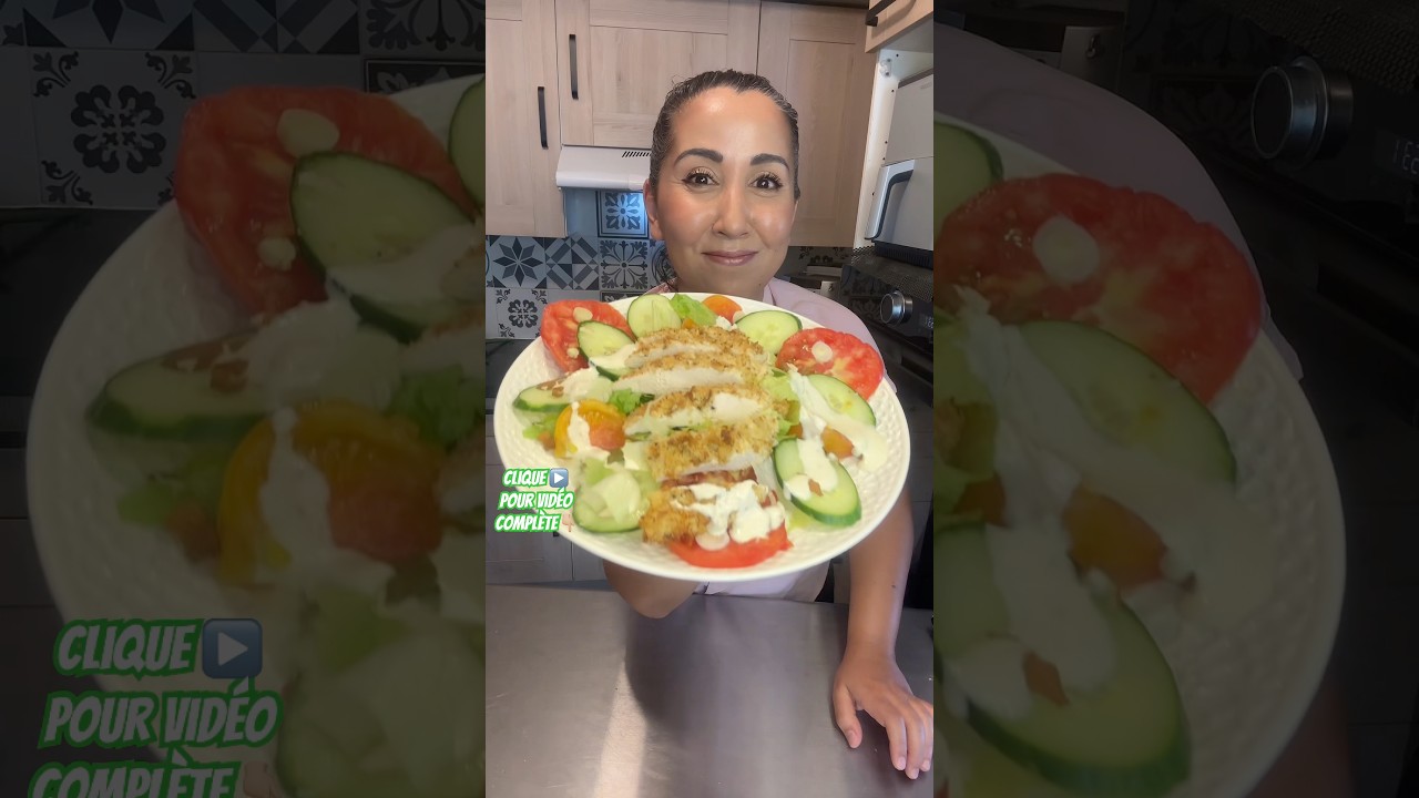 Salade César healthy