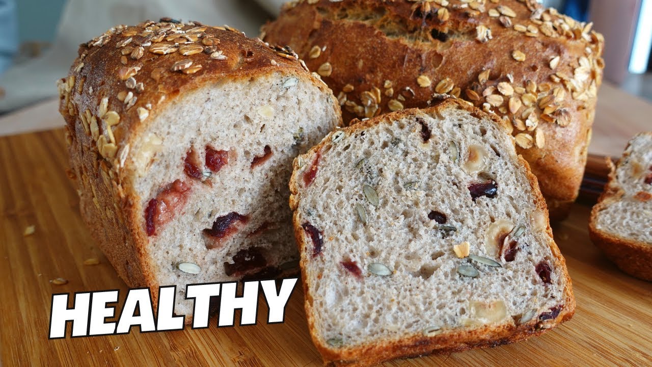 Recette du Pain sportif à la maison ! "Healthy bread"