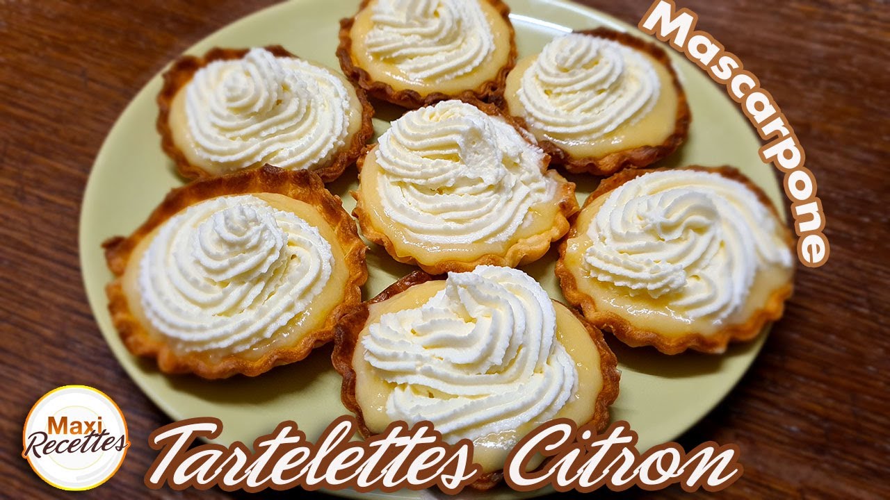 Tarte au Citron et Mascarpone Recette Facile et Rapide