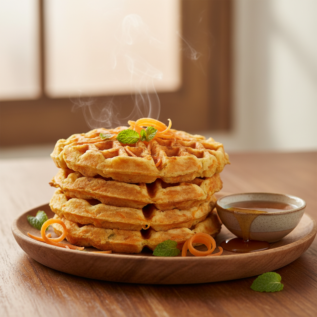 découvrez notre recette facile pour réussir des gaufres aux carottes moelleuses et savoureuses, parfaites pour un goûter original et gourmand.