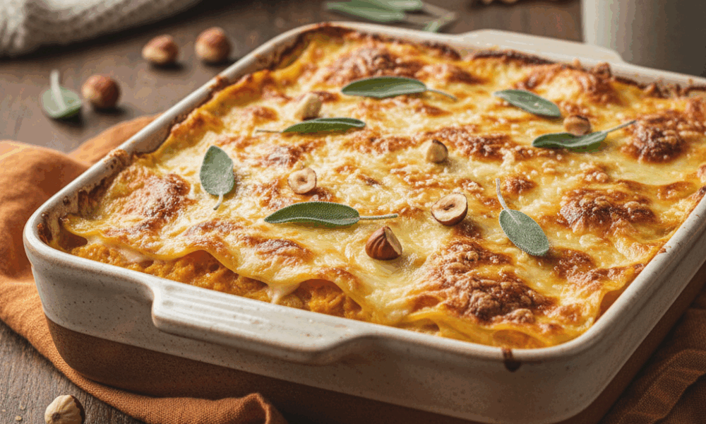 découvrez notre recette gourmande de lasagne au potimarron, parfaite pour une ambiance automnale chaleureuse. facile à réaliser, elle ravira vos papilles en 2025 !