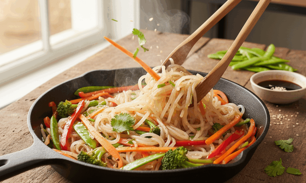 découvrez les pâtes de konjac, alternatives zéro calorie idéales pour votre ligne, mais apprenez aussi à reconnaître les pièges insoupçonnés liés à leur consommation.