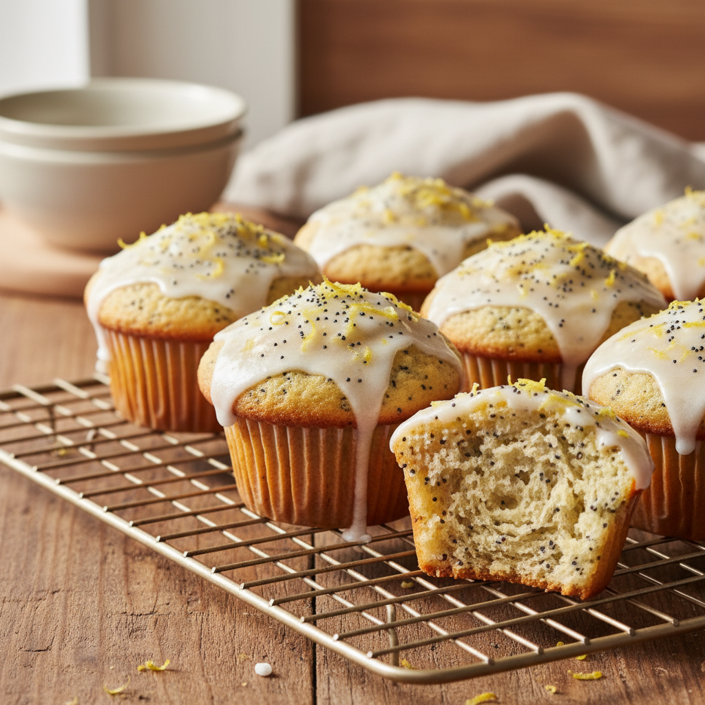découvrez la recette facile et rapide des muffins citron pavot, moelleux et légers, parfaits pour un goûter gourmand et sain.
