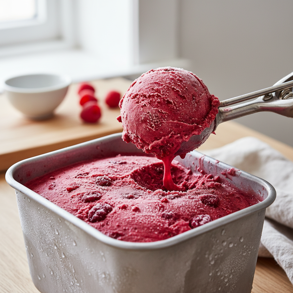 découvrez notre recette facile de glace à la framboise pour des desserts frais et gourmands en 2025. parfaite pour se rafraîchir avec un goût fruité et naturel.
