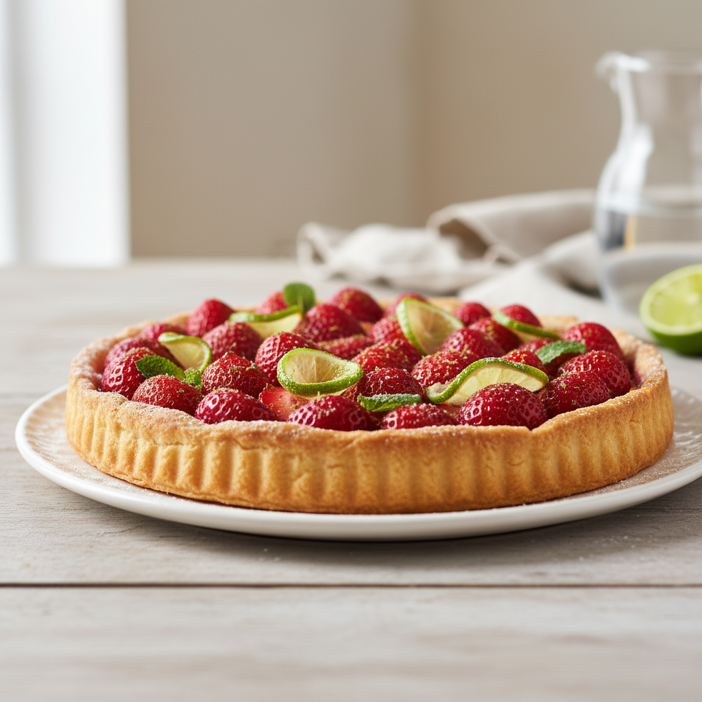 découvrez la recette fraîcheur incontournable de l'été 2025 avec notre tarte fraise citron vert, un dessert fruité et acidulé parfait pour vos moments gourmands ensoleillés.