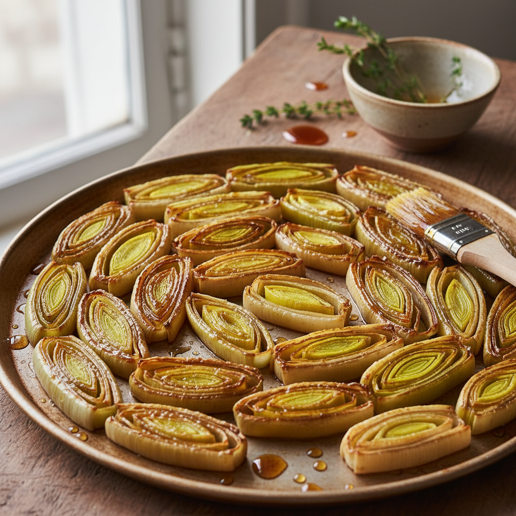 découvrez la recette incontournable de la tarte tatin aux poireaux, un plat savoureux et facile à réaliser pour un repas gourmand et original.
