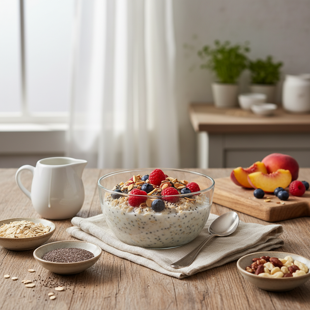 découvrez tout sur l'overnight porridge : astuces pratiques et recettes savoureuses pour un petit-déjeuner sain et rapide.