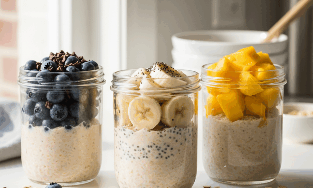 découvrez tout sur l'overnight porridge : astuces pratiques et recettes savoureuses pour un petit-déjeuner sain et énergisant dès le matin.