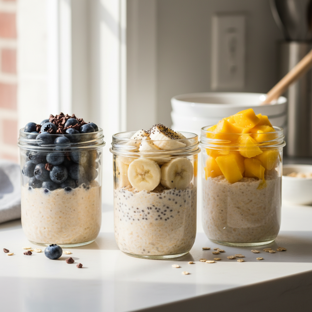 découvrez tout sur l'overnight porridge : astuces pratiques et recettes savoureuses pour un petit-déjeuner sain et énergisant dès le matin.