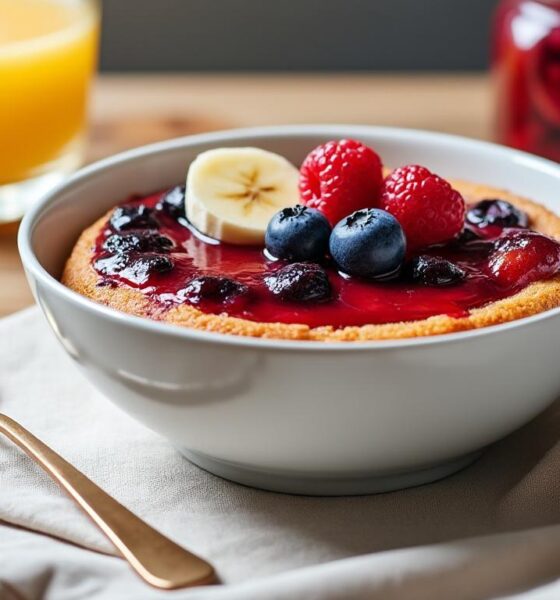 découvrez une recette rapide de bowl cake à la compote, idéale pour un petit-déjeuner sain. astuces et conseils pour bien commencer la journée avec saveur et équilibre.