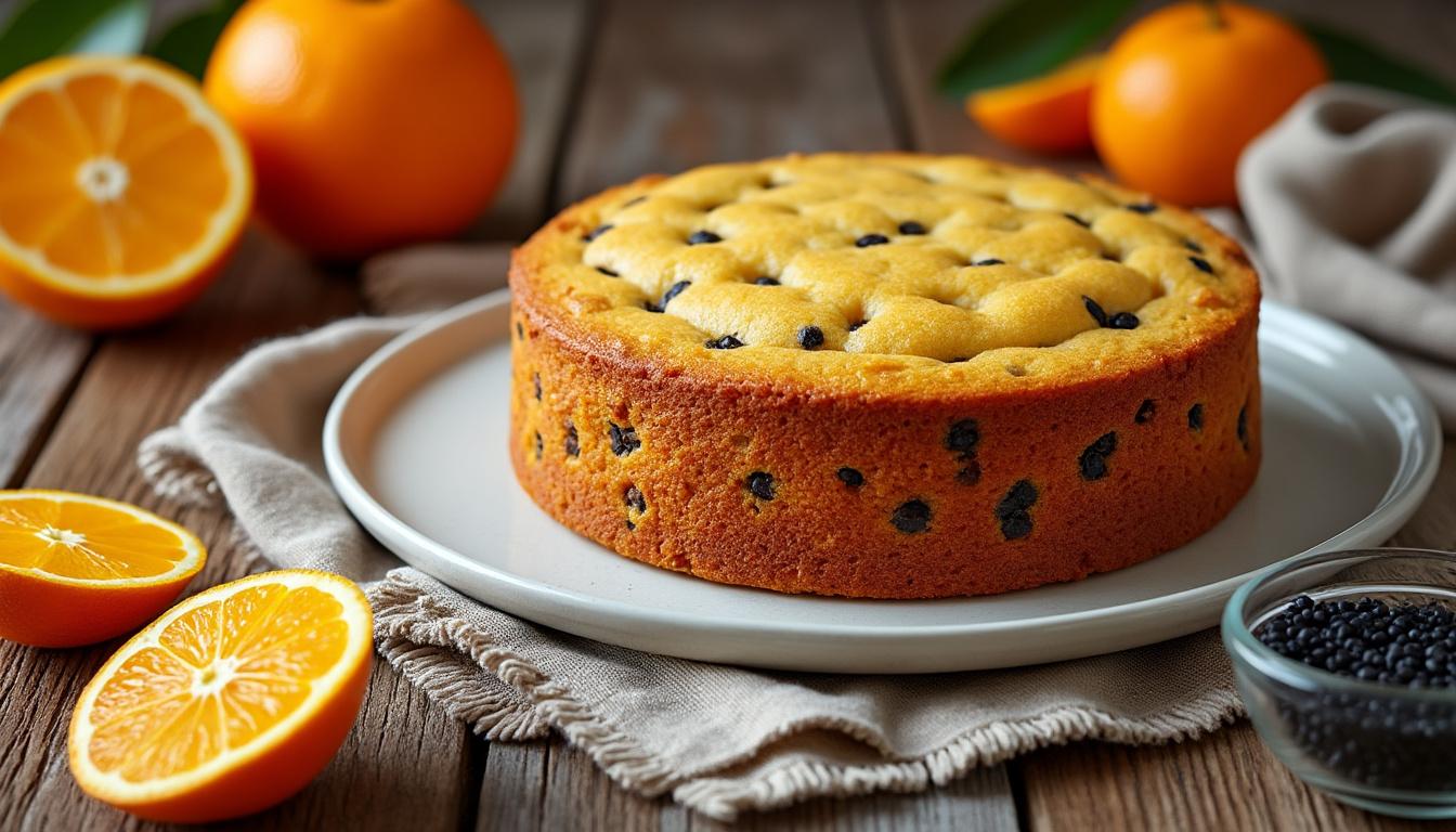 découvrez notre recette gourmande et moelleuse de cake orange pavot, parfaite pour un dessert ou un goûter irrésistible à tester absolument.