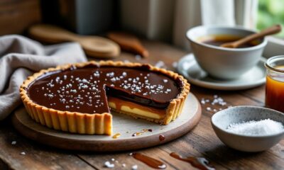 apprenez à préparer une tarte chocolat caramel beurre salé irrésistible chez vous avec notre guide simple et délicieux. suivez nos astuces pour un dessert fondant et savoureux qui ravira vos papilles.